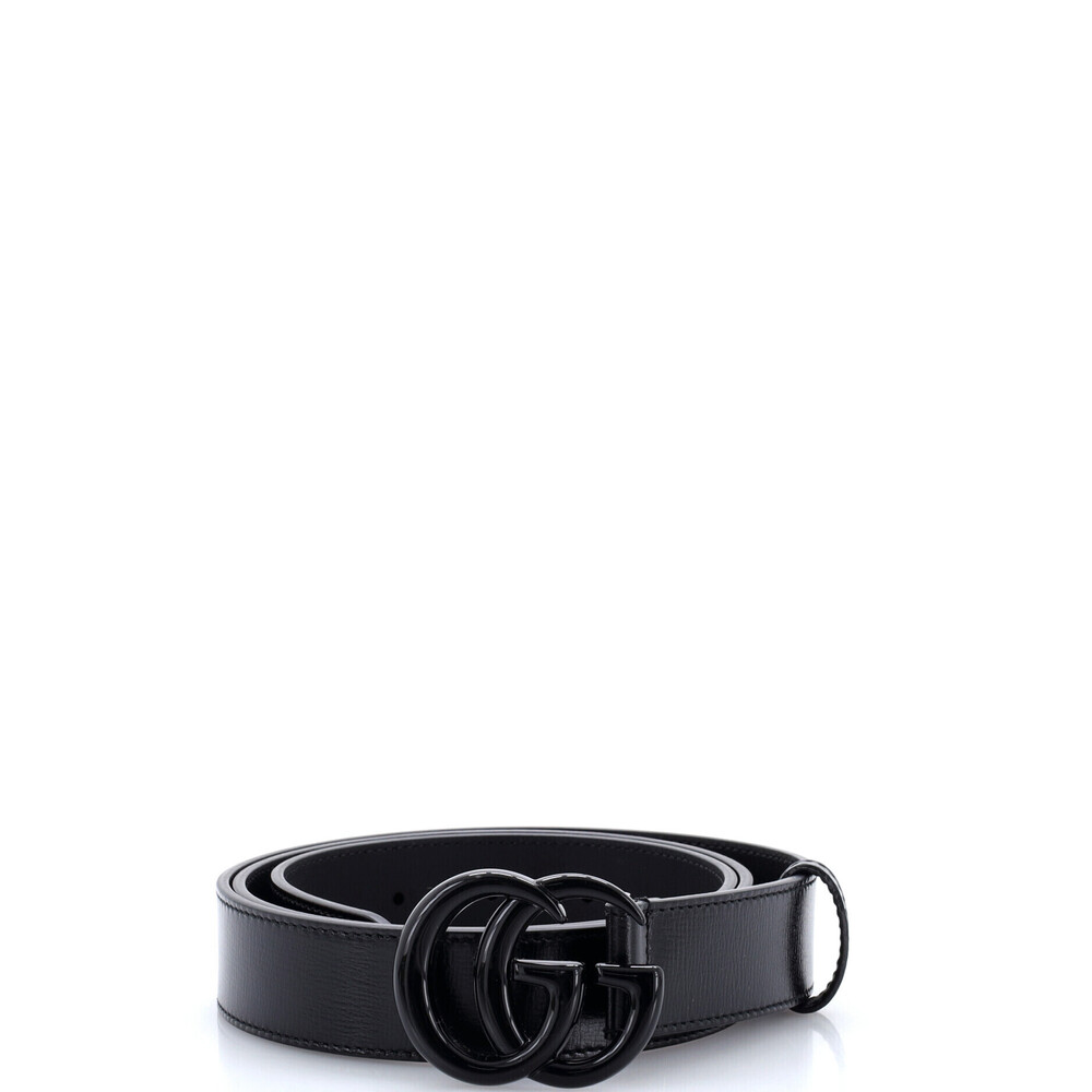 Gucci Wide GG Marmont Monochrome Belt